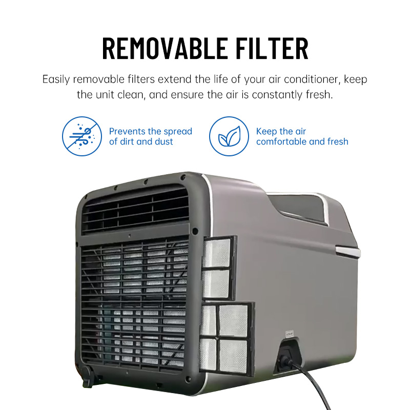 R290 Small Air Conditioner Por - Outdoor Camping Air Conditioner avaliação e preço