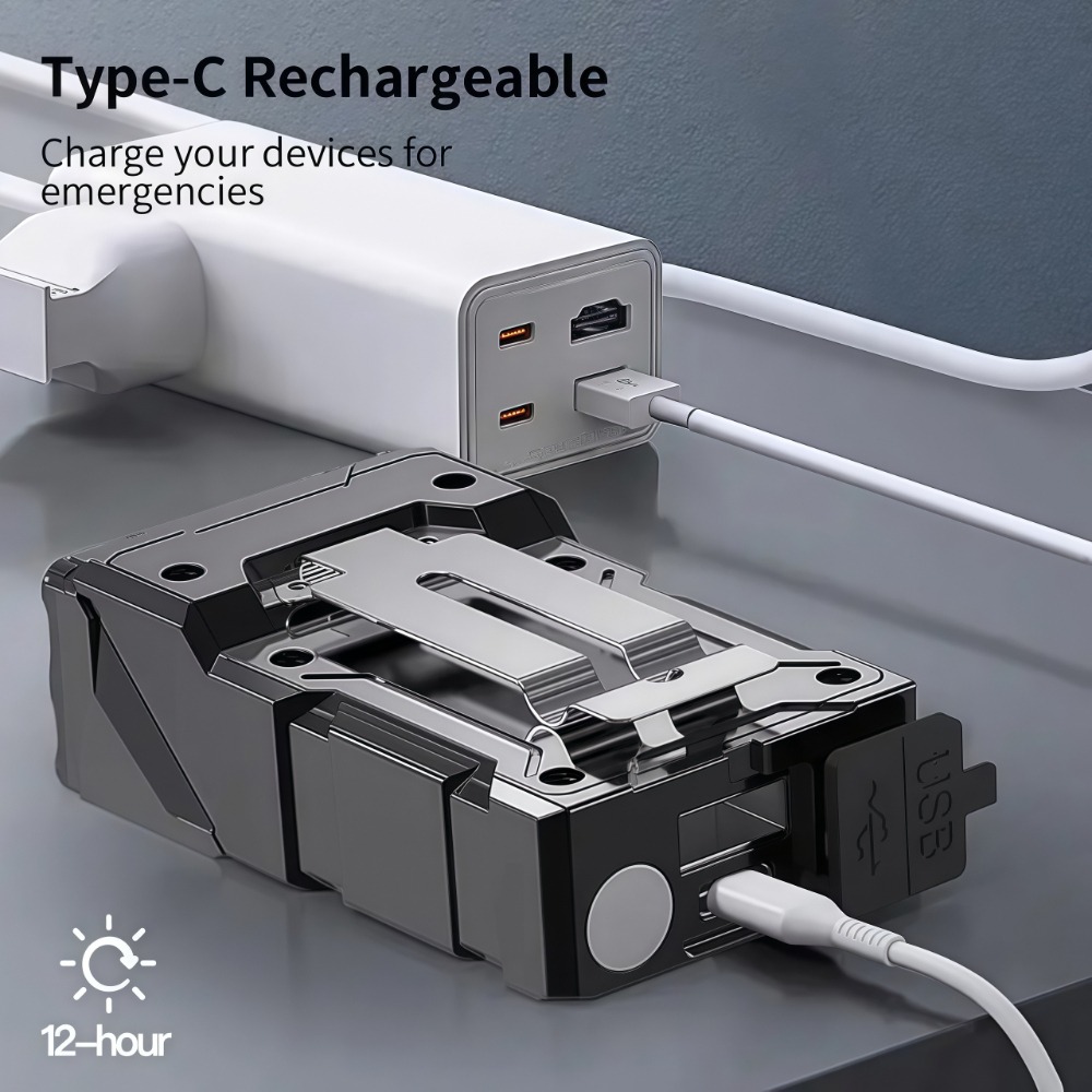 Rechargeable Mini LED Flashlig - Outdoor Camping Hiking avaliação e preço