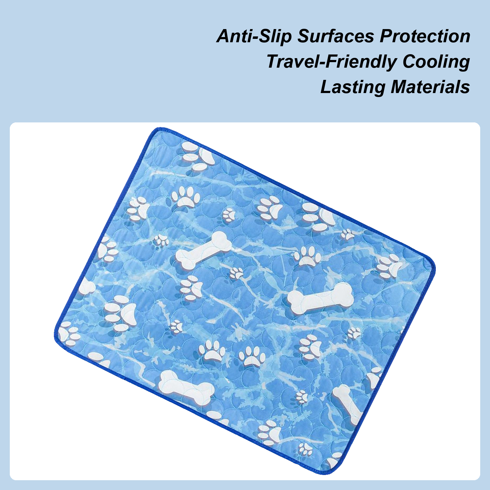Cooling Mat For Dogs Cool Mat  - Outdoor Camping Dog Bed avaliação e preço