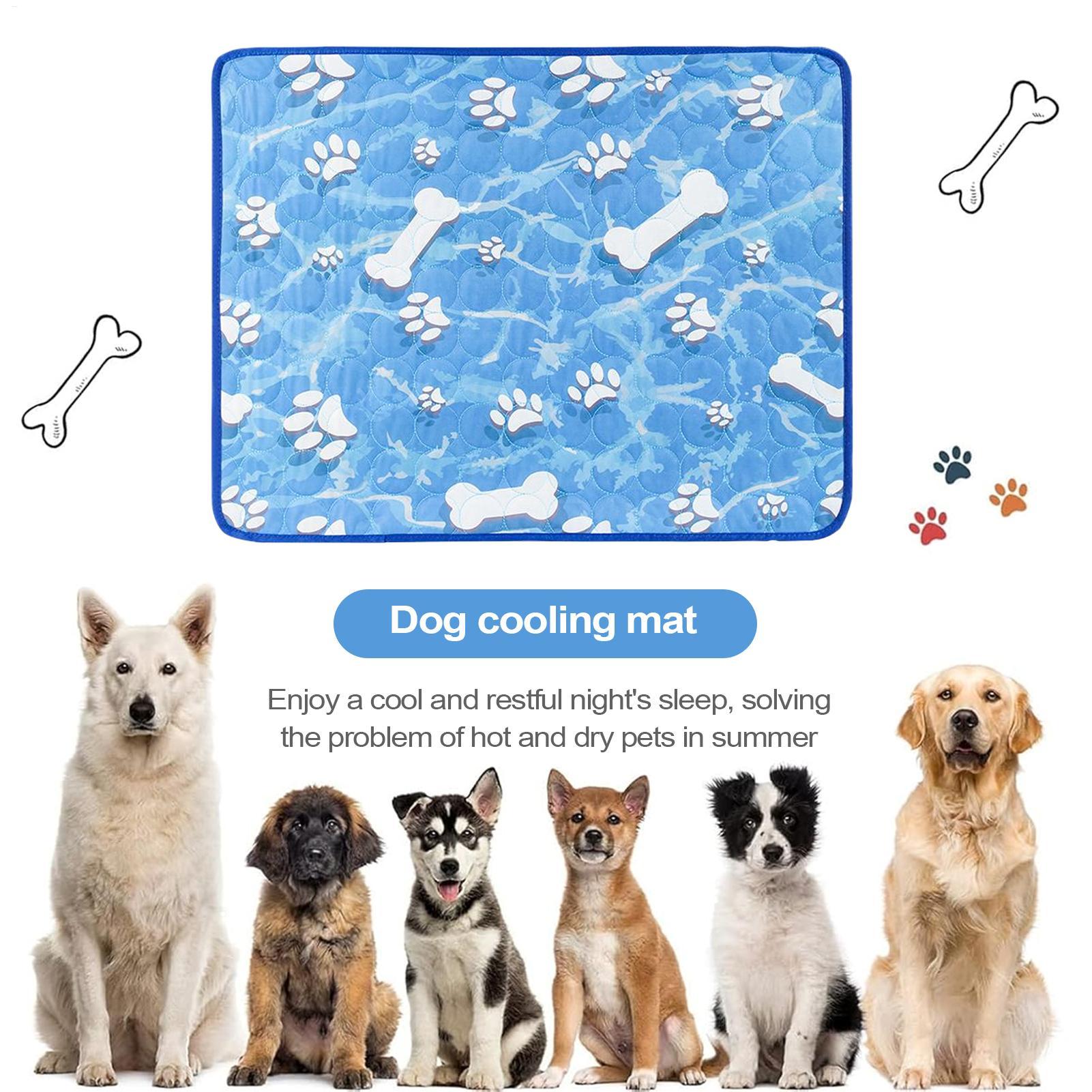 Cooling Mat For Dogs Cool Mat  - Outdoor Camping Dog Bed avaliação e preço