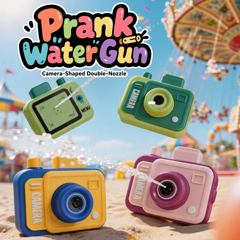 Double-sided Water Gun Camera  - Outdoor Camping Games For Kids avaliação e preço