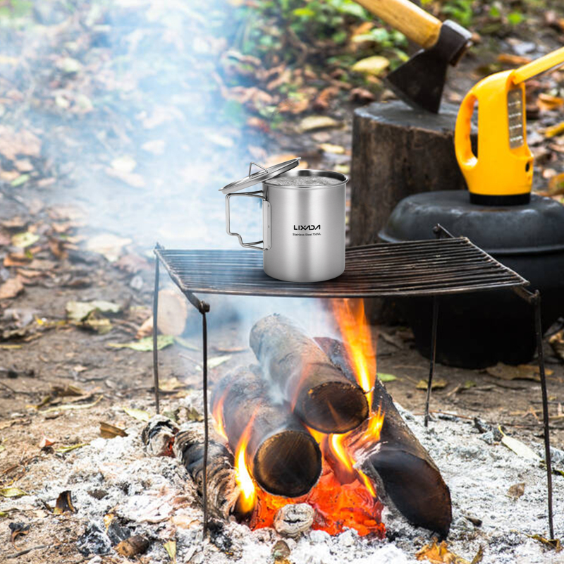 Lixada 750ml Cup Outdoor Stain - Outdoor Camping Kitchen Table avaliação e preço