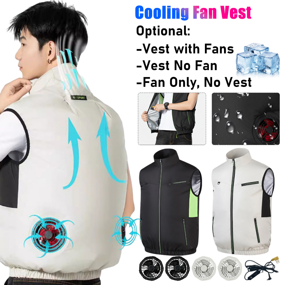 2025 Cooling Fan Vest Air Cond - Outdoor Camping Air Conditioner avaliação e preço
