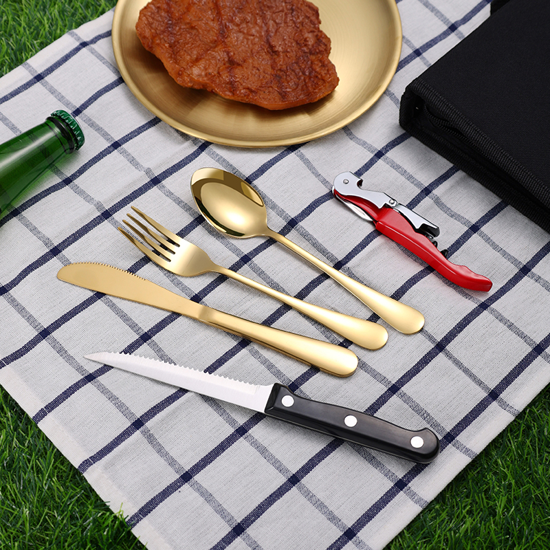 10Pcs Camping Tableware Set 30 - Camp Cooking Set avaliação e preço