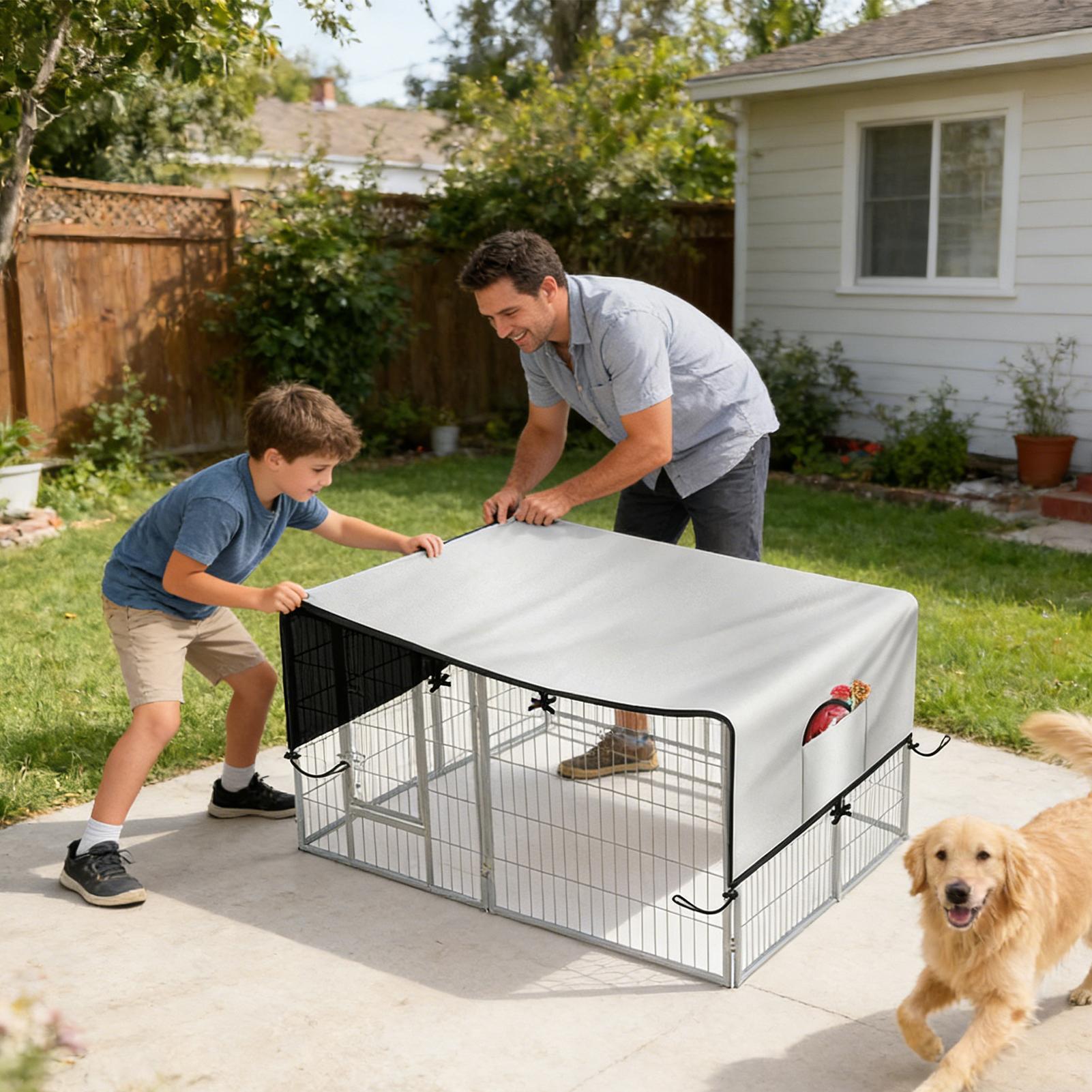 Crate Cover 210D Oxford Pet En - Outdoor Camping Dog Kennel avaliação e preço