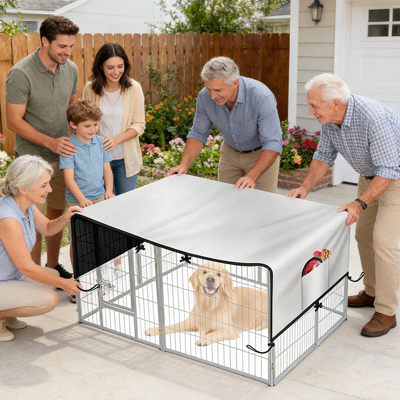 Crate Cover 210D Oxford Pet En - Outdoor Camping Dog Kennel avaliação e preço