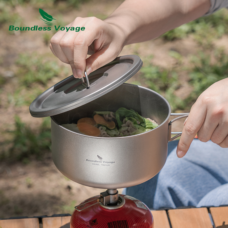 Boundless Voyage Titanium Camp - Camp Cooking Set avaliação e preço