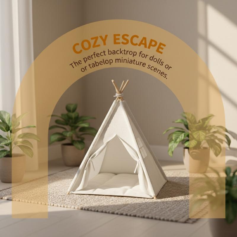 [JN] 1:12 Scale Camping Tent M - Outdoor Y Camping avaliação e preço