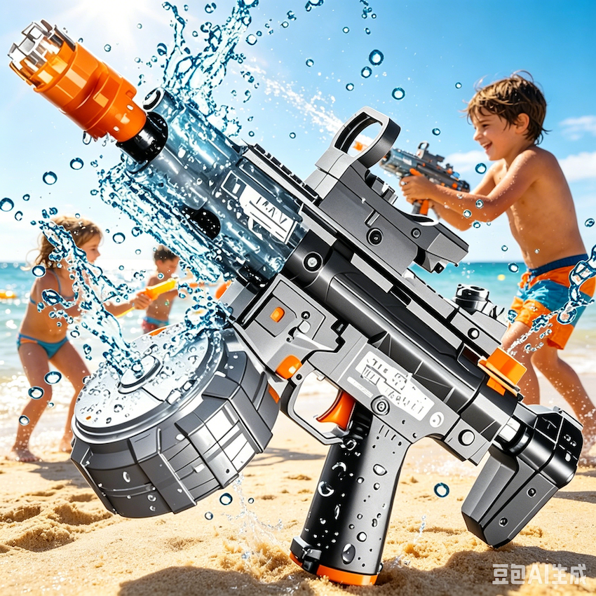 Electric Water Gun Toy Long Ra - Outdoor Camping Games For Kids avaliação e preço