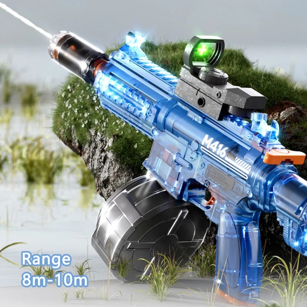 Electric Water Gun Toy Long Ra - Outdoor Camping Games For Kids avaliação e preço