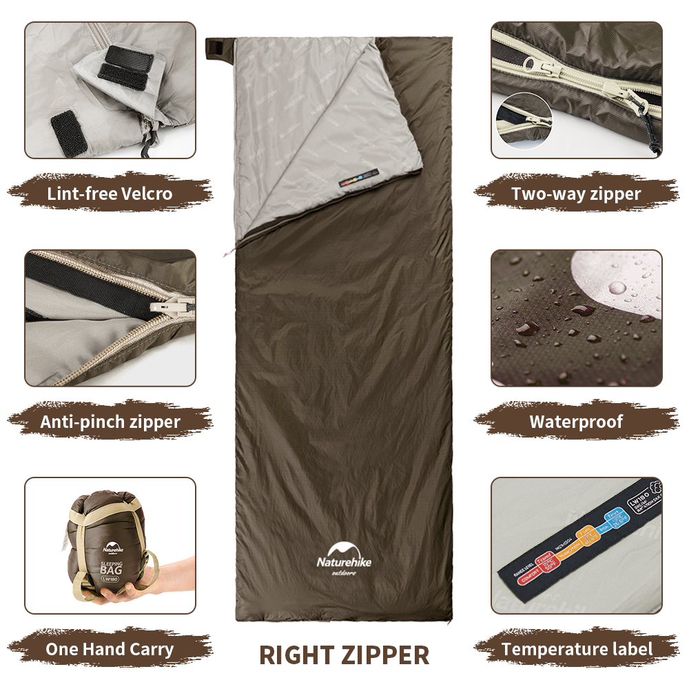 Naturehike Camping Sleeping Ba - Ultralight Sleeping Bag avaliação e preço