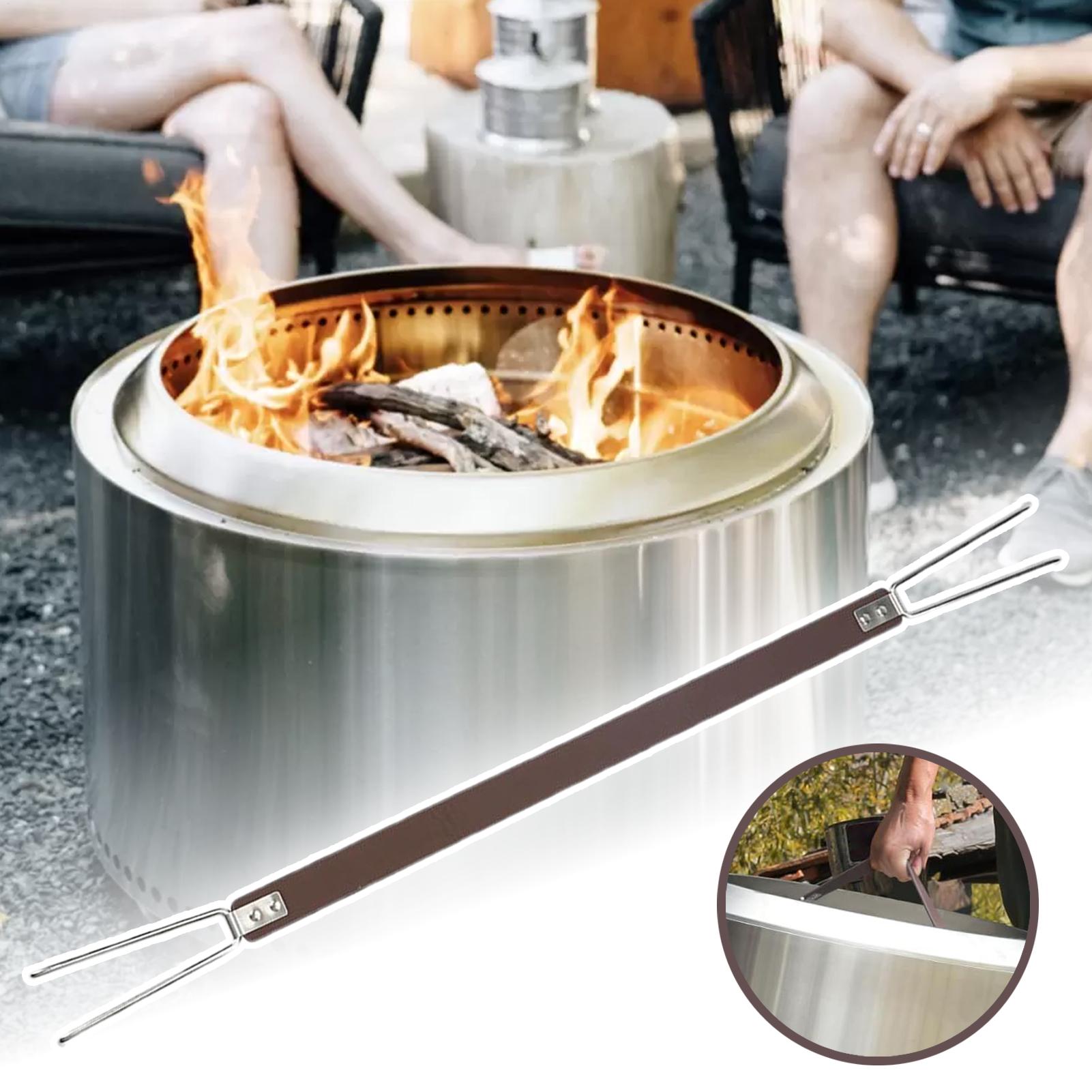 Handle for Fire Pit Lid Fire P - Outdoor Camping Grill avaliação e preço