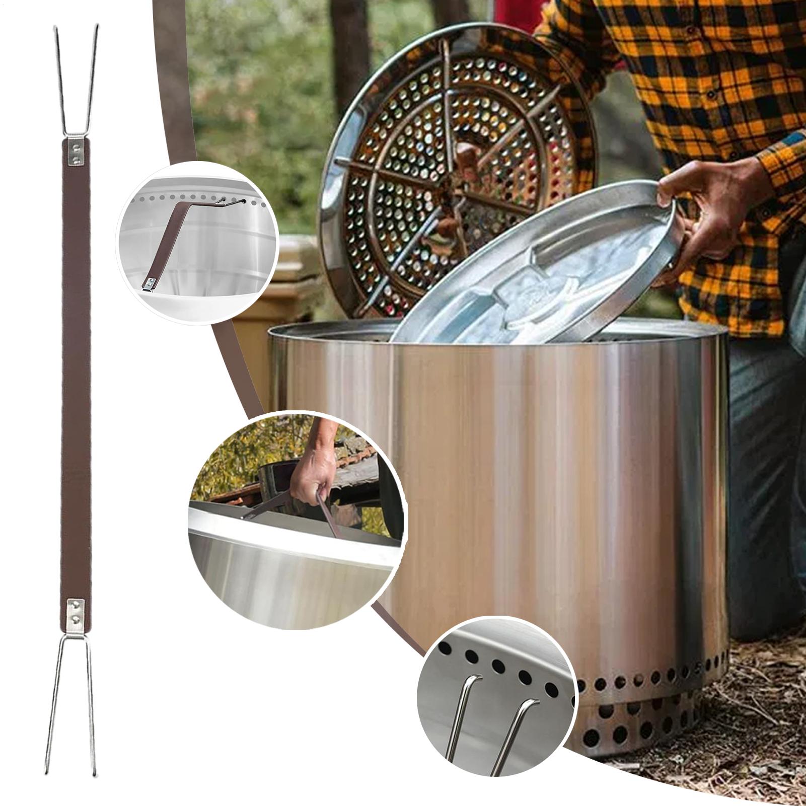 Handle for Fire Pit Lid Fire P - Outdoor Camping Grill avaliação e preço