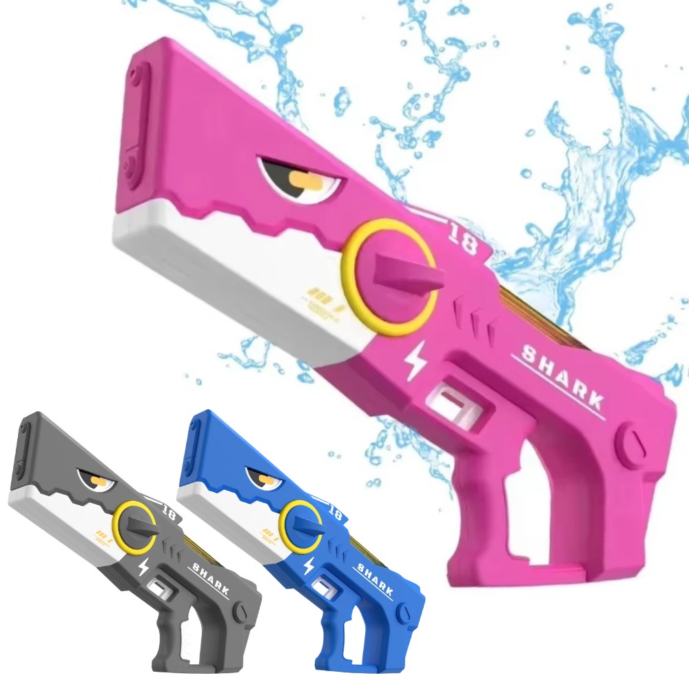 Shark Electric Water Gun Toy C - Outdoor Camping Games For Kids avaliação e preço