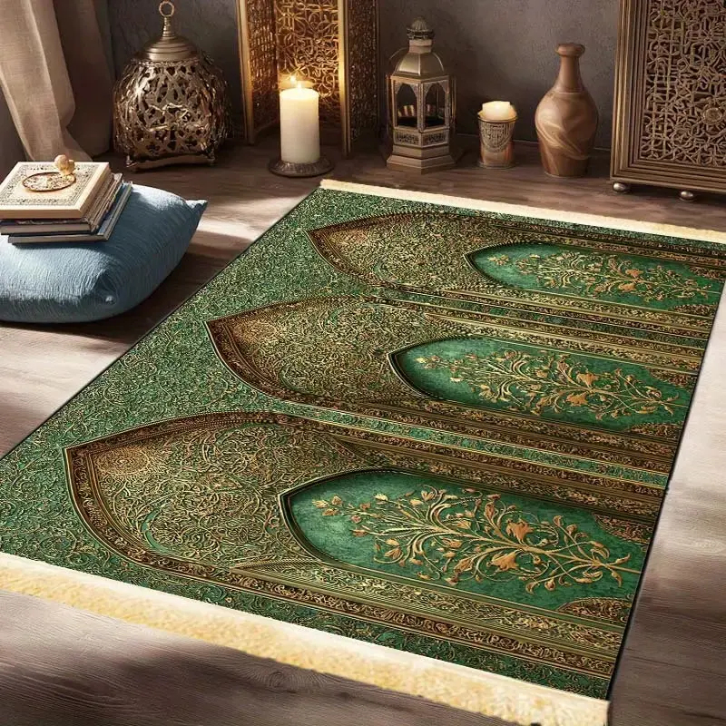 VIKAMA Luxury Muslim Prayer Ma - Outdoor Camping Mats Large avaliação e preço