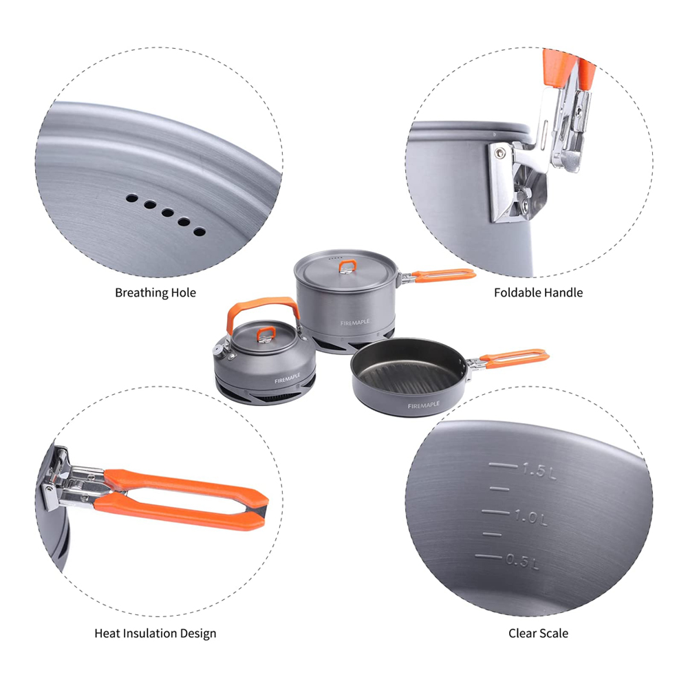 Fire Maple Camping Cookware Ut - Outdoor Camping Kitchen Table avaliação e preço