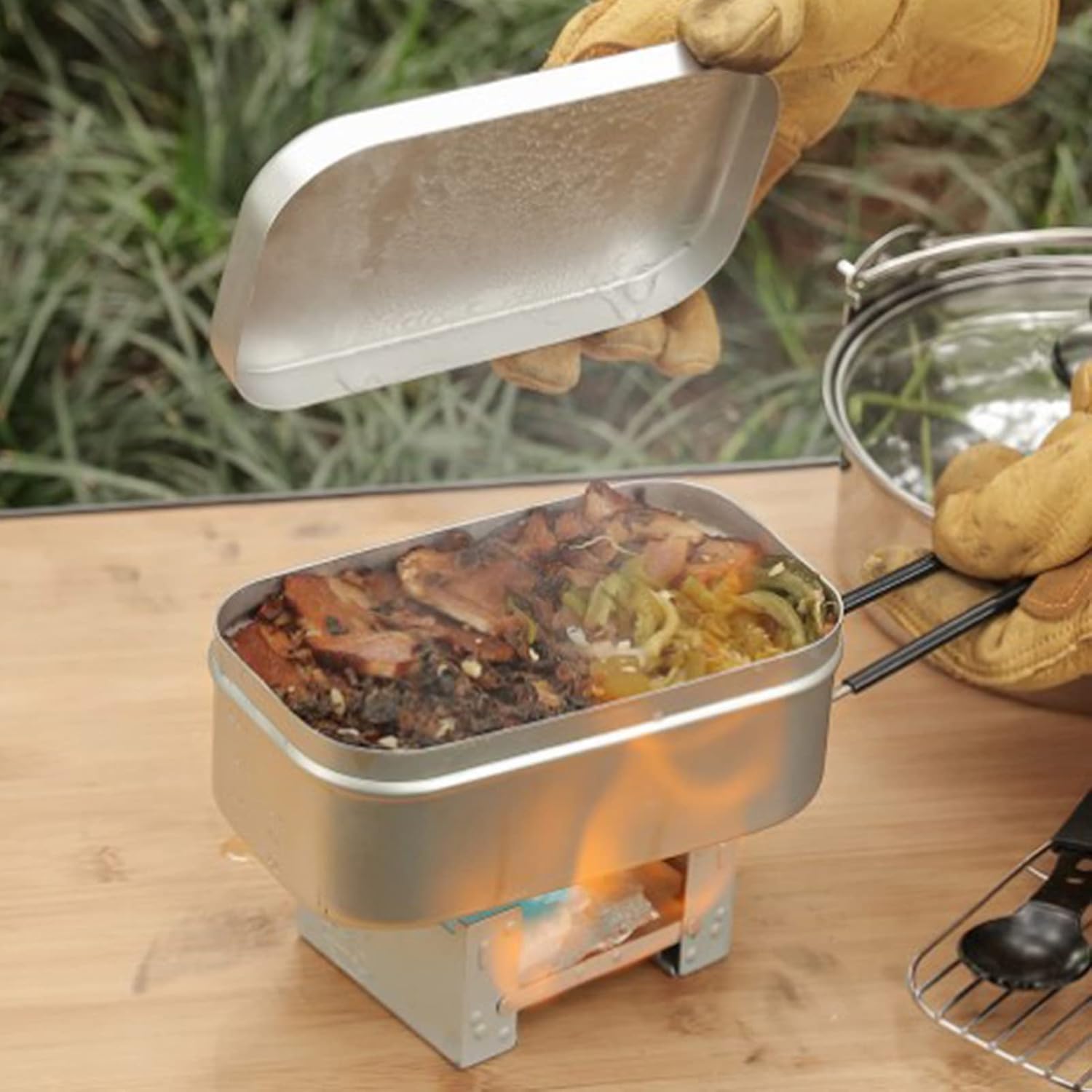 Foldable Bento Box Handle, Lun - Outdoor Y Camping avaliação e preço