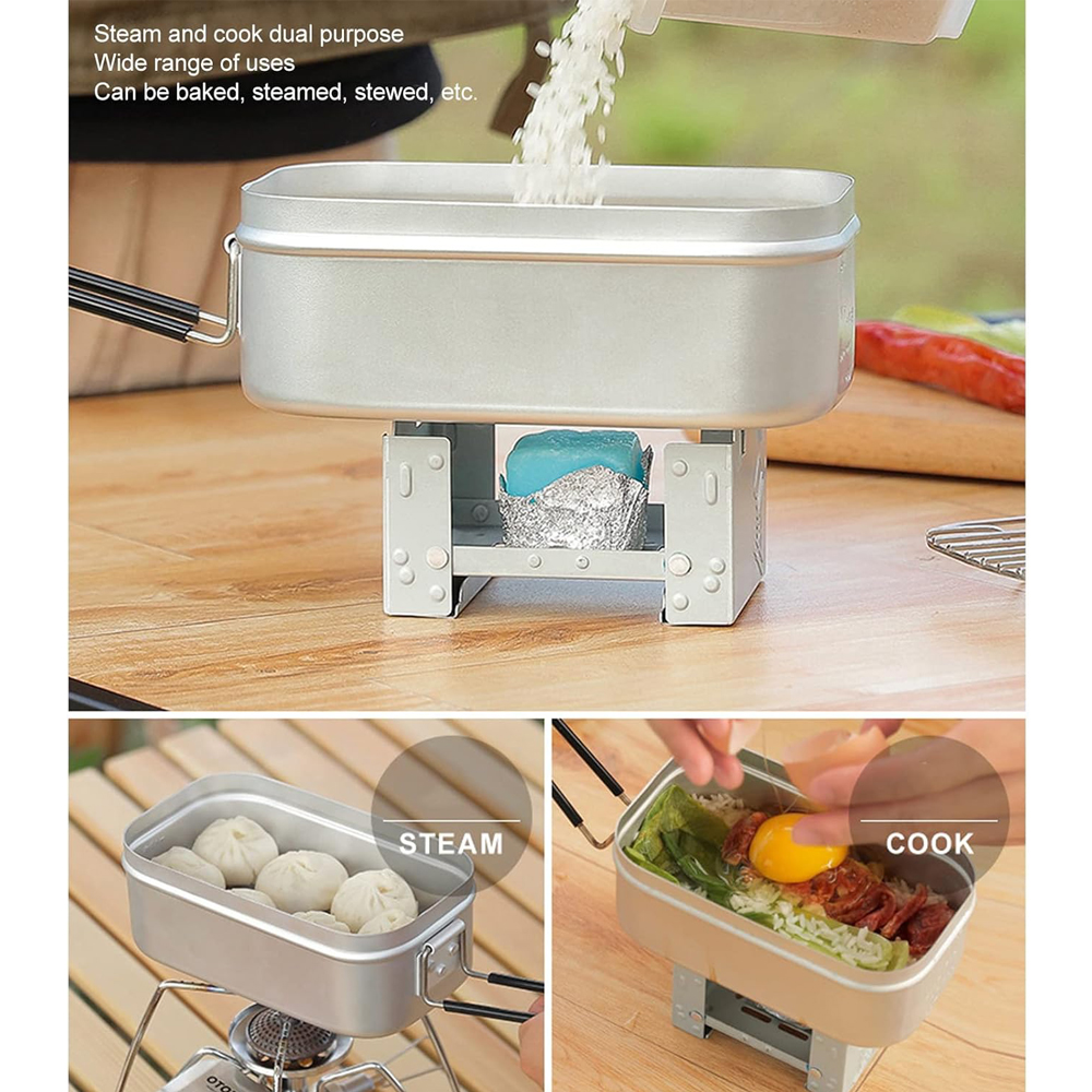 Foldable Bento Box Handle, Lun - Outdoor Y Camping avaliação e preço