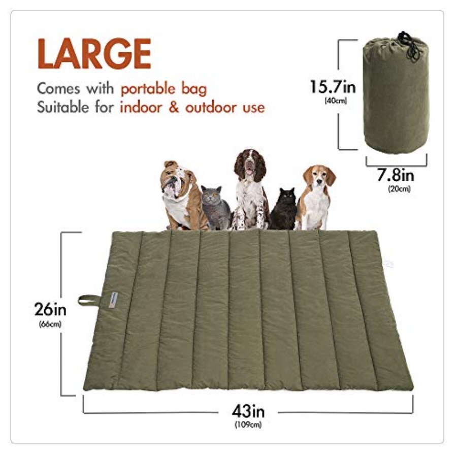 Outdoor Dog Bed, Waterproof, W - Outdoor Camping Dog Bed avaliação e preço