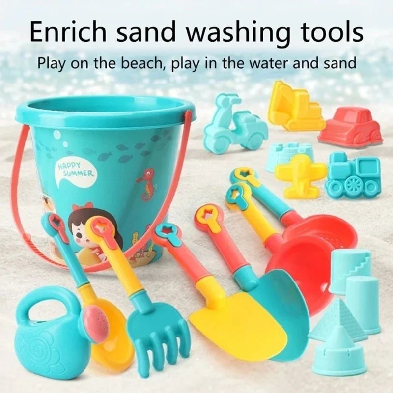 Children Sand Toys 18PCS Summe - Outdoor Camping Games For Kids avaliação e preço