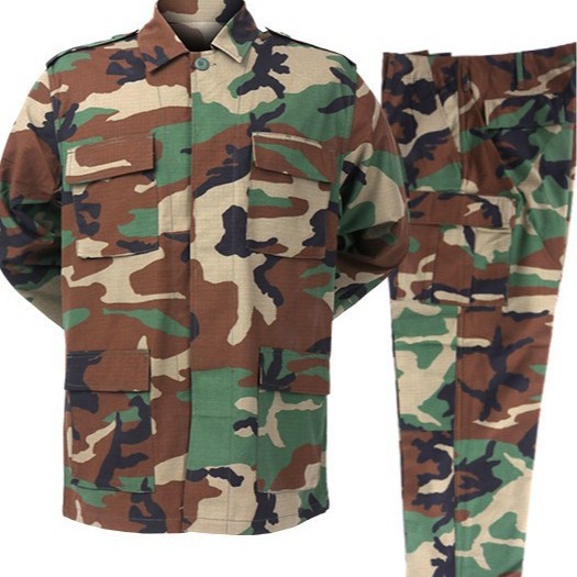 Mens BDU Camouflage 2 Piece Se - Outdoor Camping Hiking avaliação e preço