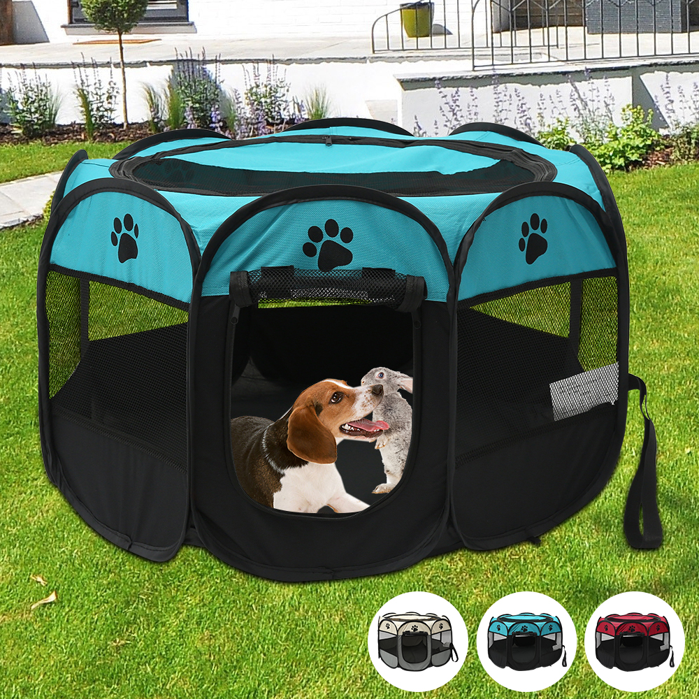 Folding Pet Tent Dog House Cam - Outdoor Camping Dog Kennel avaliação e preço