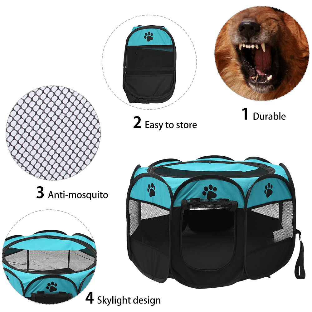 Folding Pet Tent Dog House Cam - Outdoor Camping Dog Kennel avaliação e preço