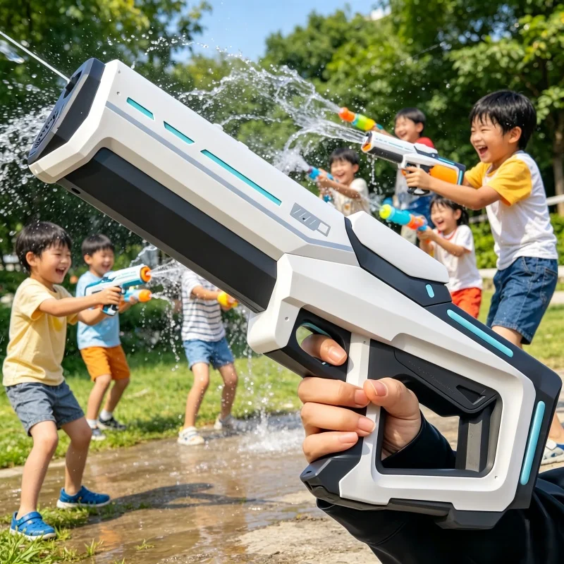 Powerful Automatic Electric Wa - Outdoor Camping Games For Kids avaliação e preço