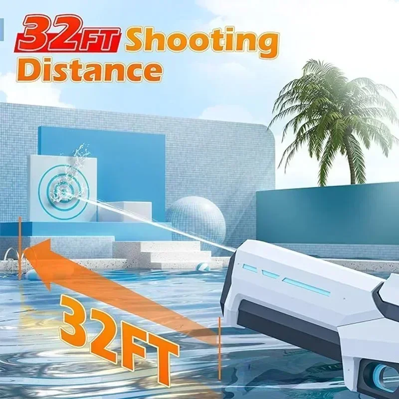 Powerful Automatic Electric Wa - Outdoor Camping Games For Kids avaliação e preço