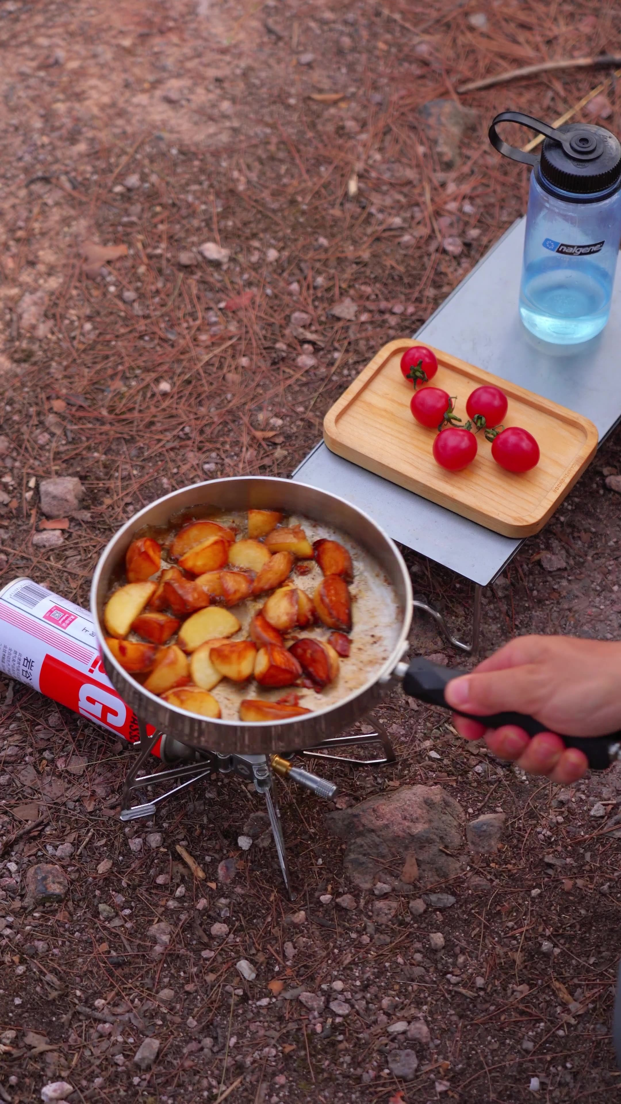 CAMPINGMOON CC-23 camping thre - Camp Cooking Set avaliação e preço