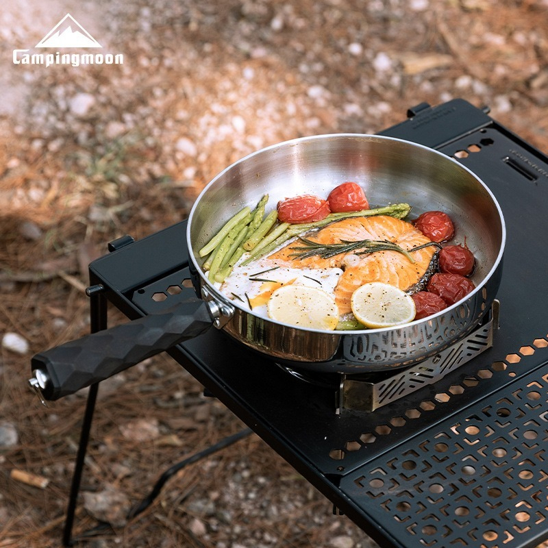 CAMPINGMOON CC-23 camping thre - Camp Cooking Set avaliação e preço