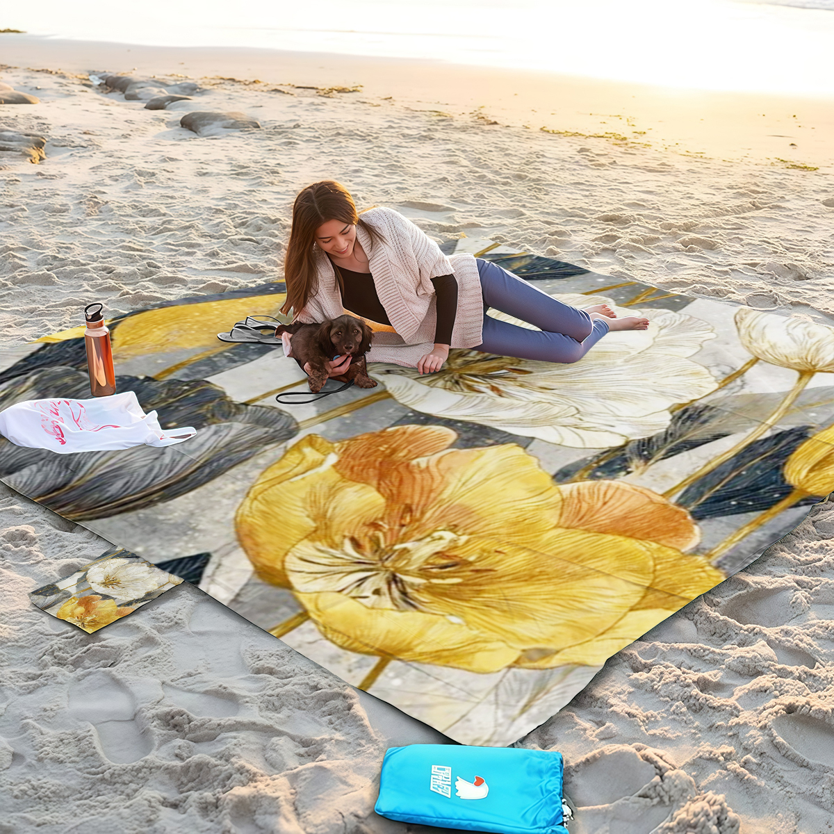 200x240cm Extra Large Bohemian - Outdoor Camping Mats Large avaliação e preço