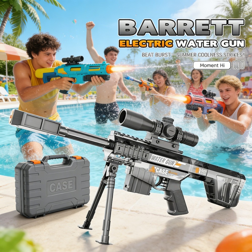 Electric Automatic Sniper Wate - Outdoor Camping Games For Kids avaliação e preço