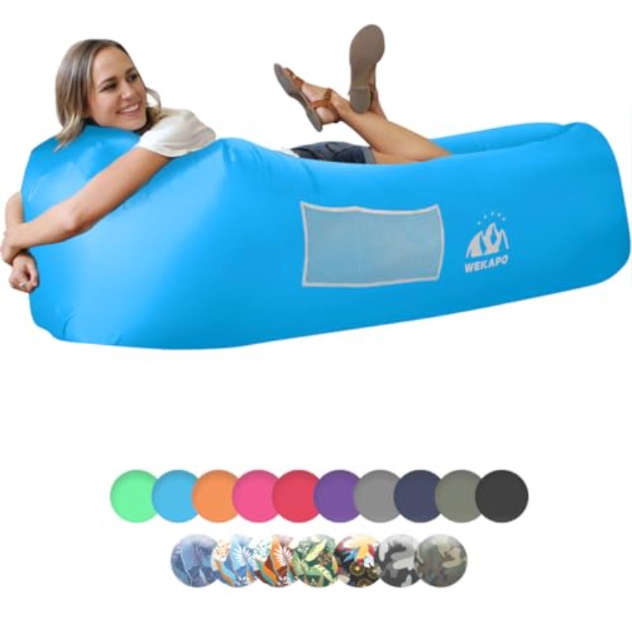 Inflatable Couch Air Lounger C - Outdoor Camping Movies avaliação e preço