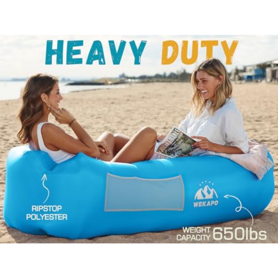 Inflatable Couch Air Lounger C - Outdoor Camping Movies avaliação e preço