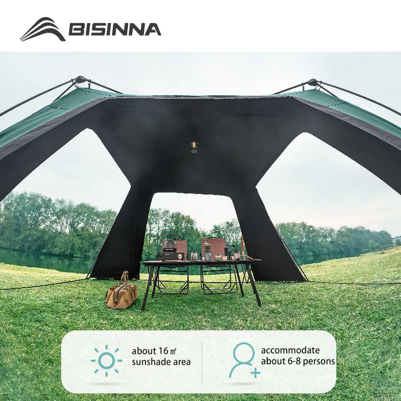 BISINNA 6-8 Persons One-touch  - Outdoor Camping Automatic Quick Opening Tent avaliação e preço