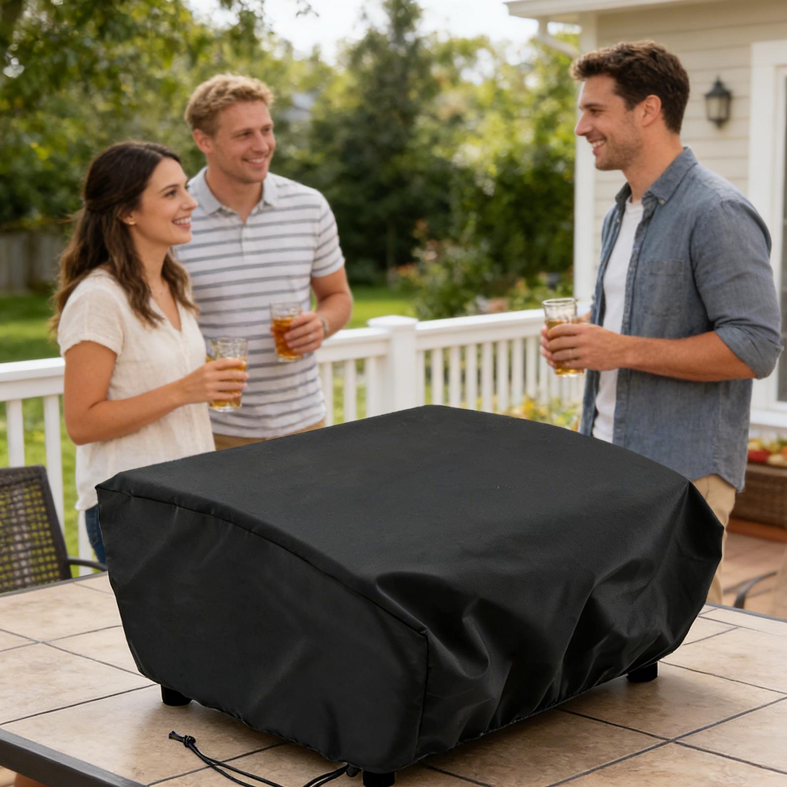 Grilling Cover Heavy Duty Wate - Outdoor Camping Grill avaliação e preço